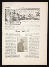 L’Illusionniste 1911 n°117 – René Binet / Revue Magie & Prestidigitation – Rare