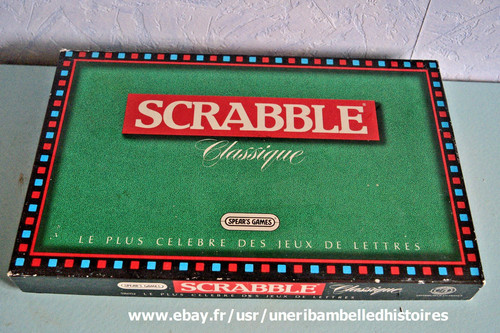 Scrabble classique jeux spear - scrabble,