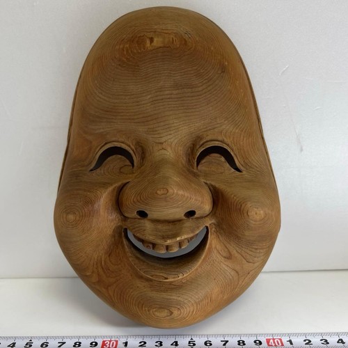 Masque japonais bois - masque,