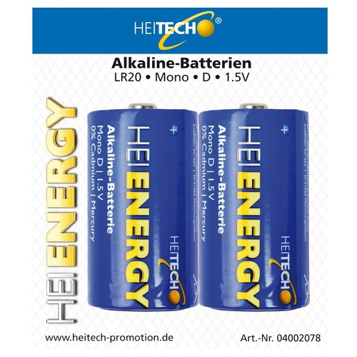 Heitech piles alcalines - -,