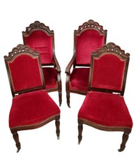 Salon époque Restauration en acajou vers 1820