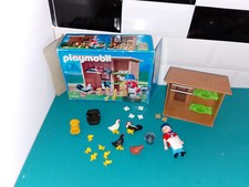 2710243 Playmobil ancien vintage en boite complet 4492 le poulailler de la ferme