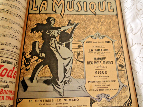 Livre reliure revues - de, 14