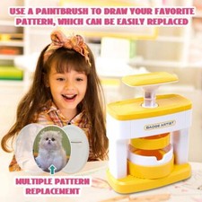 DIY Pin Badge Button Maker Gift Button Maker Machine for Christmas Keychain Y5N4