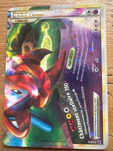 Carte pokemon rayquaza - carte,