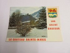 CP CARTE POSTALE HAUTES PYRENEES LUZ SAINT SAUVEUR CHATEAU PIC d'AYRE - Ecrite