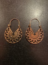 Rare PAIRE DE BOUCLES