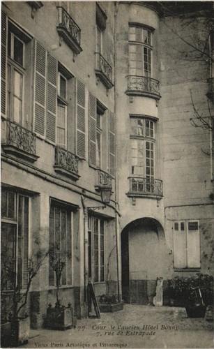 Cpa paris rue de - cpa,