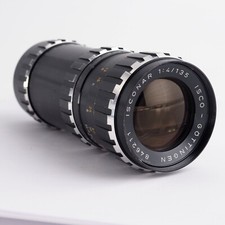 Isco-Gottingen Isconar 135 mm f/4 Exakta EXA lens