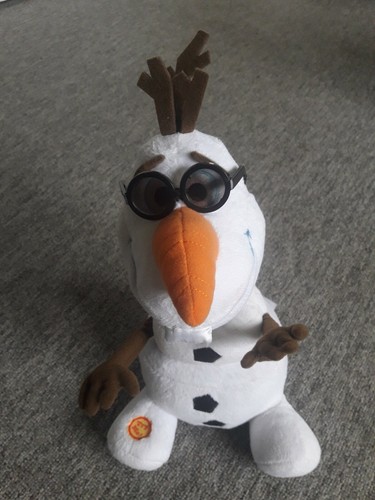 Peluche olaf animée - peluche,