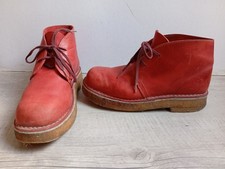 Casting - Derby Boots en cuir rouge  sem. int. 25cm - Taille 39cm no Kickers