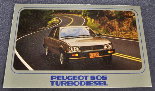 1981 peugeot 505 - 505, turbo
