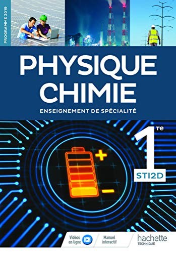 Physique chimie 1re sti2d - physique-chimie,