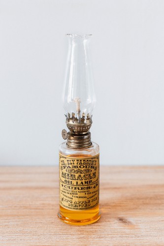 Lampe huile vintage - lampe, ely