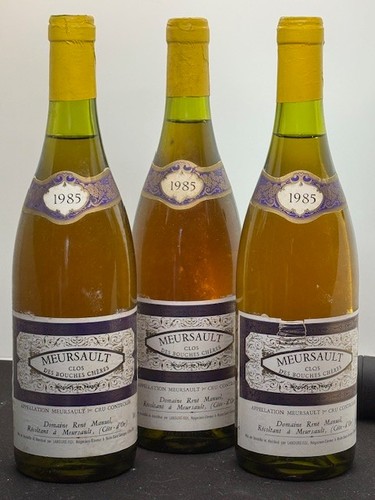 Lot meursault 1985 - 3,