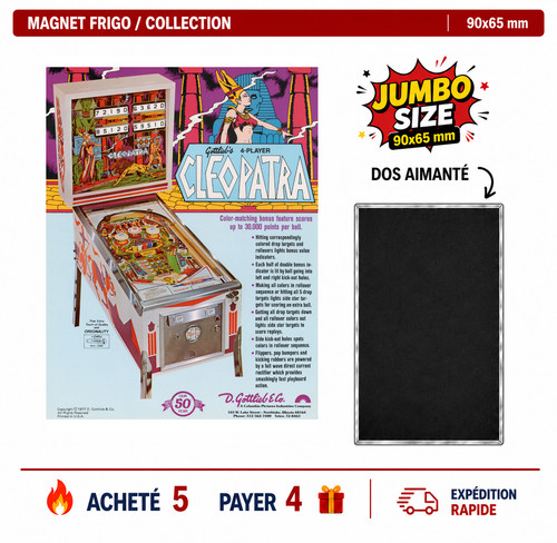 Magnet frigo cleopatra 90x65 - cleopatra,