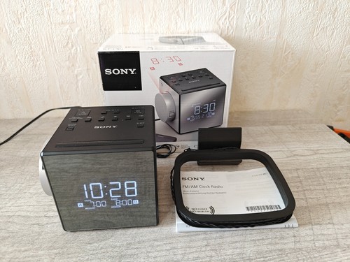 Radio réveil projecteur sony - réveil,