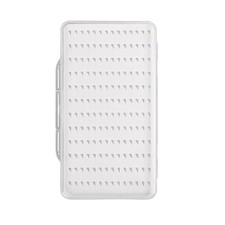 Boîte à mouches de pêche à l'hameçon de poisson rangement PP. Boîte transp