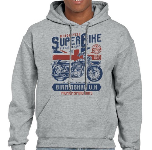 Hoodie motard pour homme - hoodie,