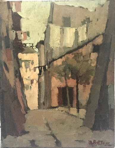 Maurice elie sarthou huile - elie,