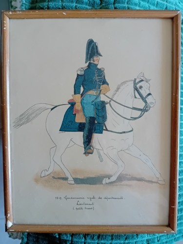 Ancienne gravure lithographie - gravure,
