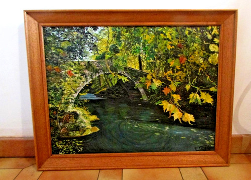 Charmant tableau hst encadré - tableau,