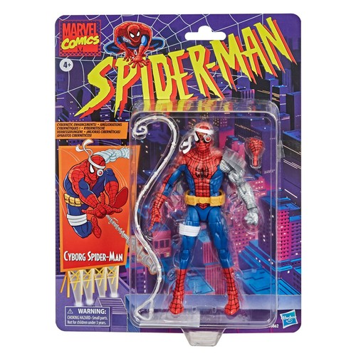 Cyborg spider man figurine - cyborg,