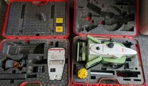 Robotic total station - -, leica