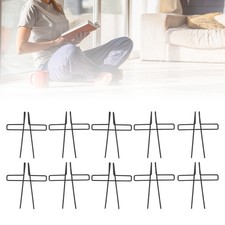 10pcs Book Page Clip Electroplated Stainless Steel Piano Sheet Book Clip