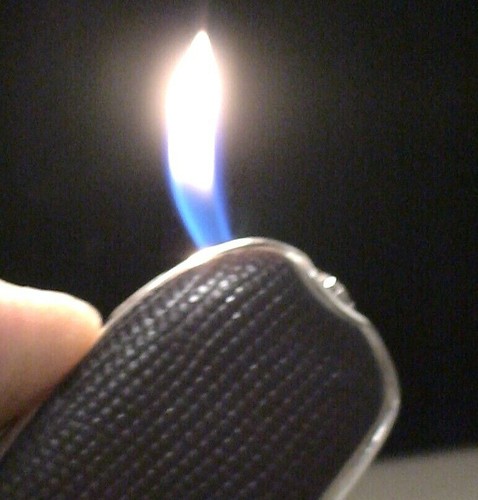 Briquet ancien silver match - briquet,