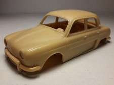 RENAULT  DAUPHINE vainqueur Monte-Carlo 1958 - Kit brut slot résine 1/32 