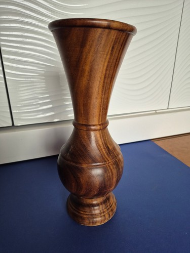 Ancien vase bois - ancien, précieux