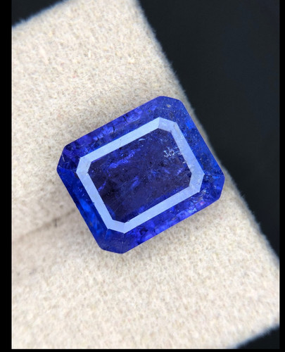 Bleu violet tanzanite - violet,