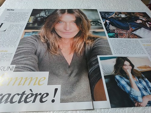 Coupures presse carla bruni - coupures,