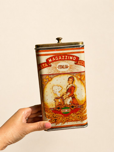 Ancienne boîte pâtes - boîte,