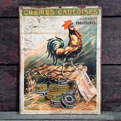Ancien carton publicitaire - , «