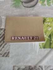 notice d'utilisation automobile Renault 21