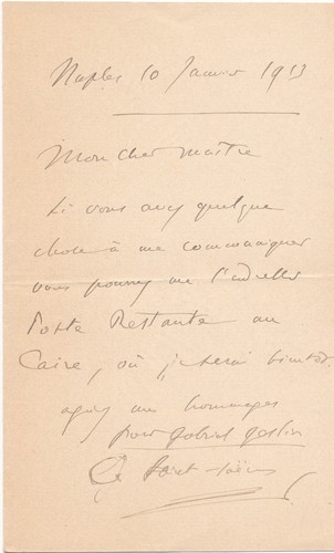 Camille saint saëns lettre - saint-saëns,