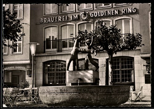 Düsseldorf fontaine rads - fontaine, à