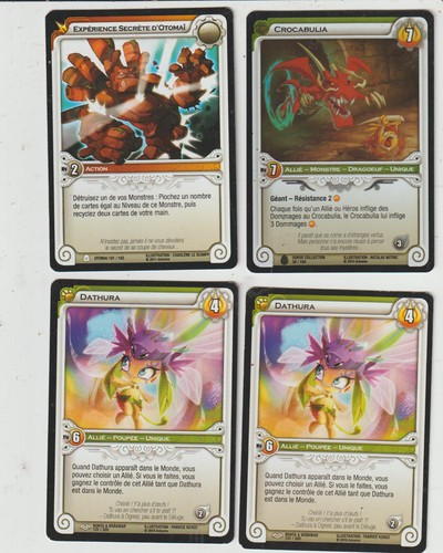 Lot cartes wakfu - lot,
