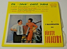 DISQUE VINYLE 33 TOURS PIERRE PARACHINI PETIT BAL MUSETTE  PAS CD 45 DVD CONCERT