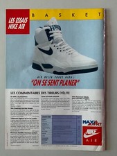 PUBLICITE 1989 - SNEAKERS - LES ESSAIS NIKE AIR - AIR DELTA FORCE HIGH