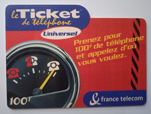 Ticket téléphone france - de,