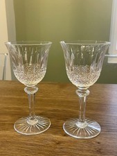 2  verres à veau en cristal