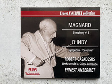 MAGNARD Symphonie n° 3 D'INDY "Cévenole"  CASADESUS, ANSERMET  CD  INTROUVABLE
