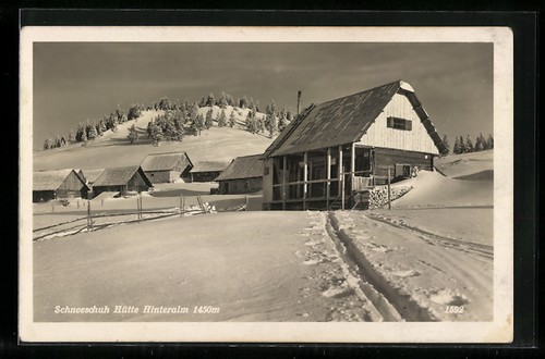 Carte postale hinteralm la - carte,