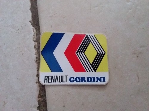 Ancien autocollant renault - ancien,