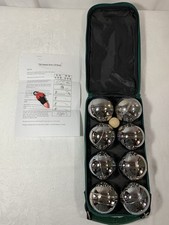 French Set Of 8 Boules / Bocce