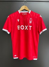 Maillot de football Nottingham Forest taille XS rouge Macron kit top 2020/2019