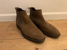 Bottines Vintage En Daim Ecco Taille 44